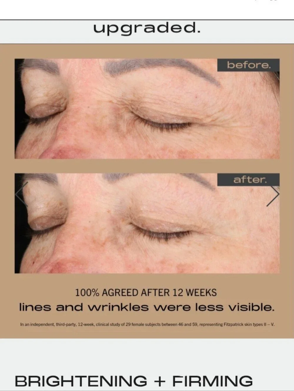 MATTER OF FACT Brightening + Firming Serum